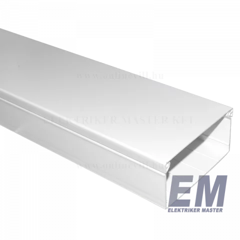 Kábelcsatorna 120x60 mm műanyag vezeték csatorna (16m/cs) Schneider ETK12360