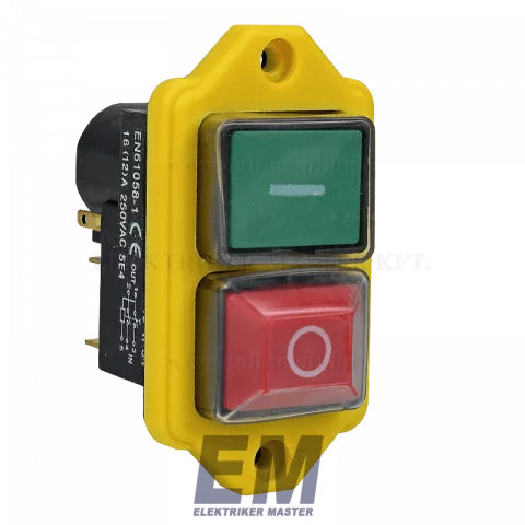 Biztonsági Kapcsoló beépített relével 230V 12A IP54 Tracon SSTM-045