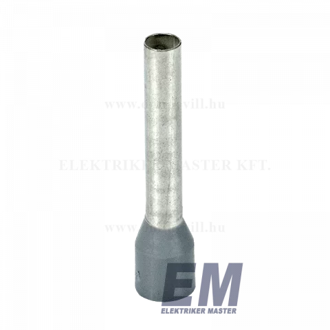 Érvéghüvely 4 mm2/26mm szigetelt szürke (100db/cs) Weidmüller 9019210000
