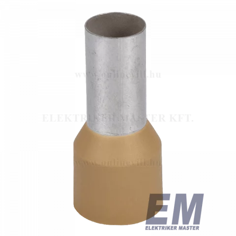 Érvéghüvely 35 mm2/30mm szigetelt bézs (50db/cs) Weidmüller 0317200000