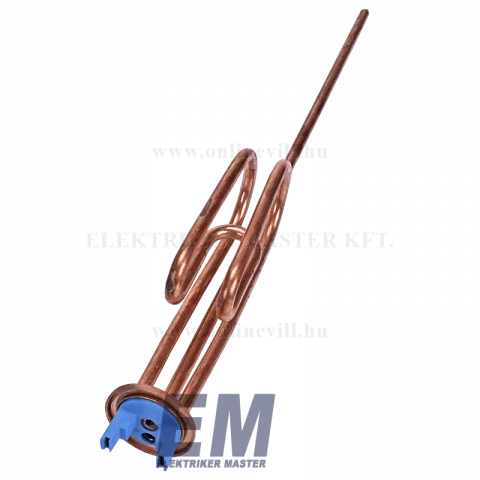 Hajdu bojler fűtőbetét 1800W (450mm) hosszú tokcsöves réz fűtőszál villanybojler alkatrész gyári