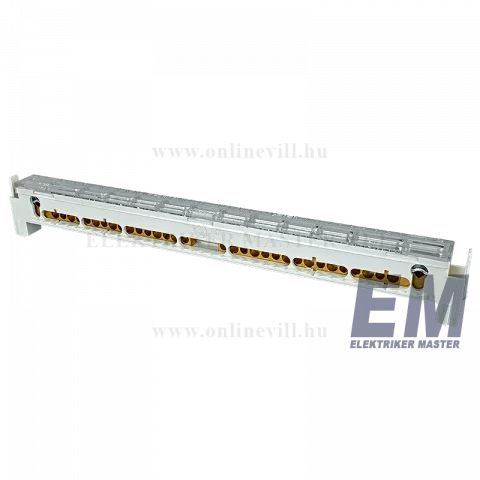 Hager Volta PE/N sín 2 soros elosztóhoz 1x25+16x10/16mm2 VZ522