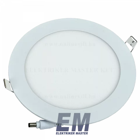 LED Panel Mennyezeti Beépíthető 12W 2800K Kerek Optonica DL2439