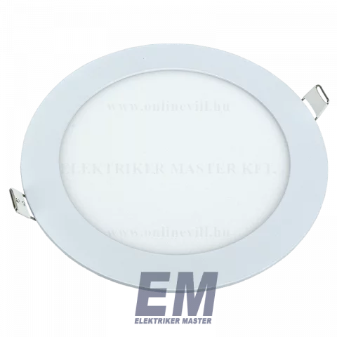 LED Panel Mennyezeti Beépíthető 12W 6000K Kerek Optonica DL2437