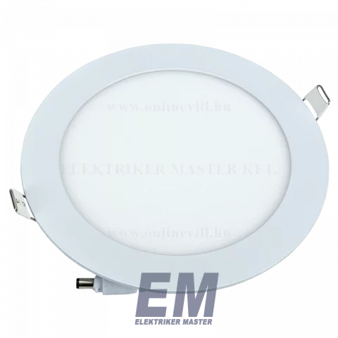 LED Panel Mennyezeti Beépíthető 12W 6000K Kerek Optonica DL2437