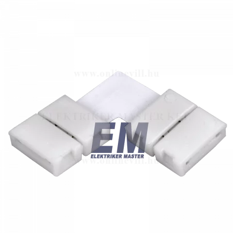 Led Szalag Csatlakozó Toldó Sarok SMD 5050 10mm Opt. AC6620