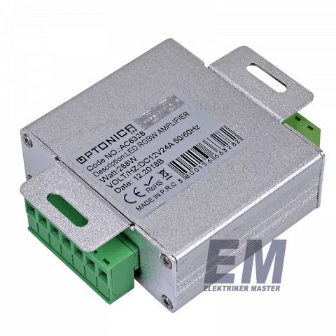 Led Szalag Jelerősítő RGBW 288W-576W 12-24V DC Opt. AC6328
