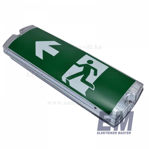Vészvilágító Led kijáratjelző 4W 3h IP65 készenléti Optonica WW7201